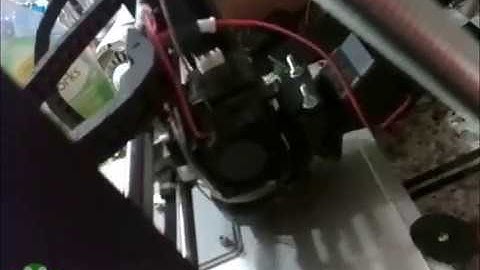 Wanhao Duplicator i3 V2.1 3D Printer - Time-lapse