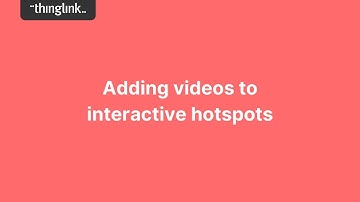 How to add a large video to a ThingLink hotspot