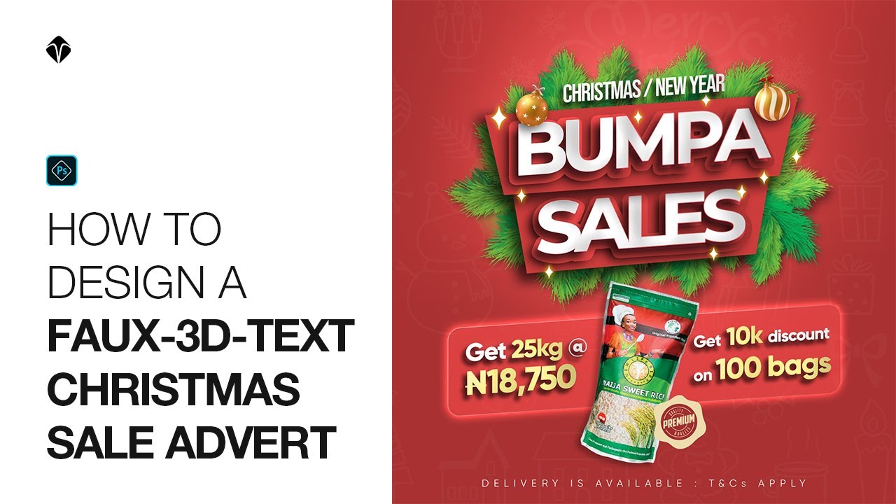 HOW TO DESIGN A FAUX-3D-TEXT IN PHOTOSHOP