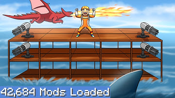 Raft but I download every single mod