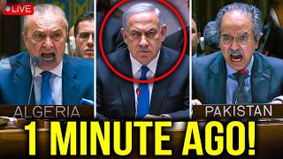 Algeria & Pakistan SHOCK the World, EXPOSE Israel LIVE After U.S. Vetoes Gaza Ceasefire!