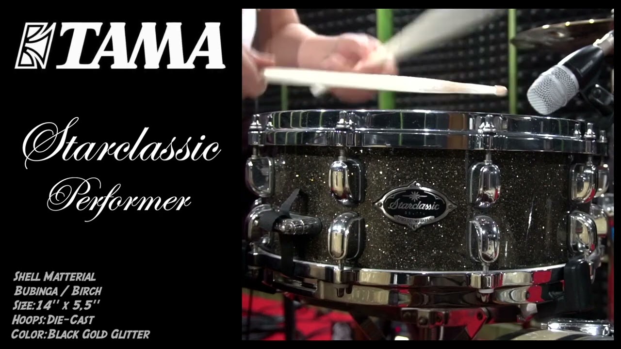 Tama | Starclassic Performer | 14 x 6,5 & 14 x 5,5 Snares | Sound