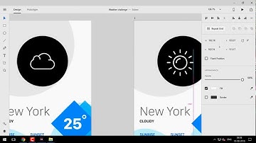 Dailyui Challenge 37 Weather UI Design Time laps