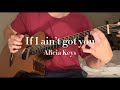 If I ain’t got you - Alicia Keys (fingerstyle guitar cover) bass, melody, drums on only 1 guitar