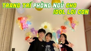 Cô Chú háo hức dọn phòng đón chào các Idol về Việt Nam