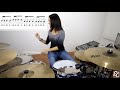 Emmanuelle Caplette Free Drum Lesson: How To Develop Hertas On Drums (Hybrid Rudiments)