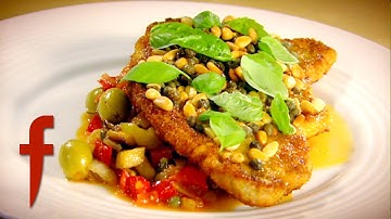 Escalope of Veal Caponata | Gordon Ramsay