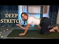 Asmr workout with me  slow and gentle yoga for back and hips  perfect morning or night routine 