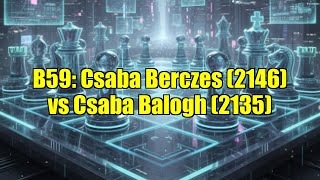 B59: Csaba Berczes (2146) vs Csaba Balogh (2135)