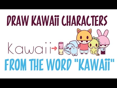 Guide to Drawing Kawaii Characters : Part 1 : How to Draw Kawaii