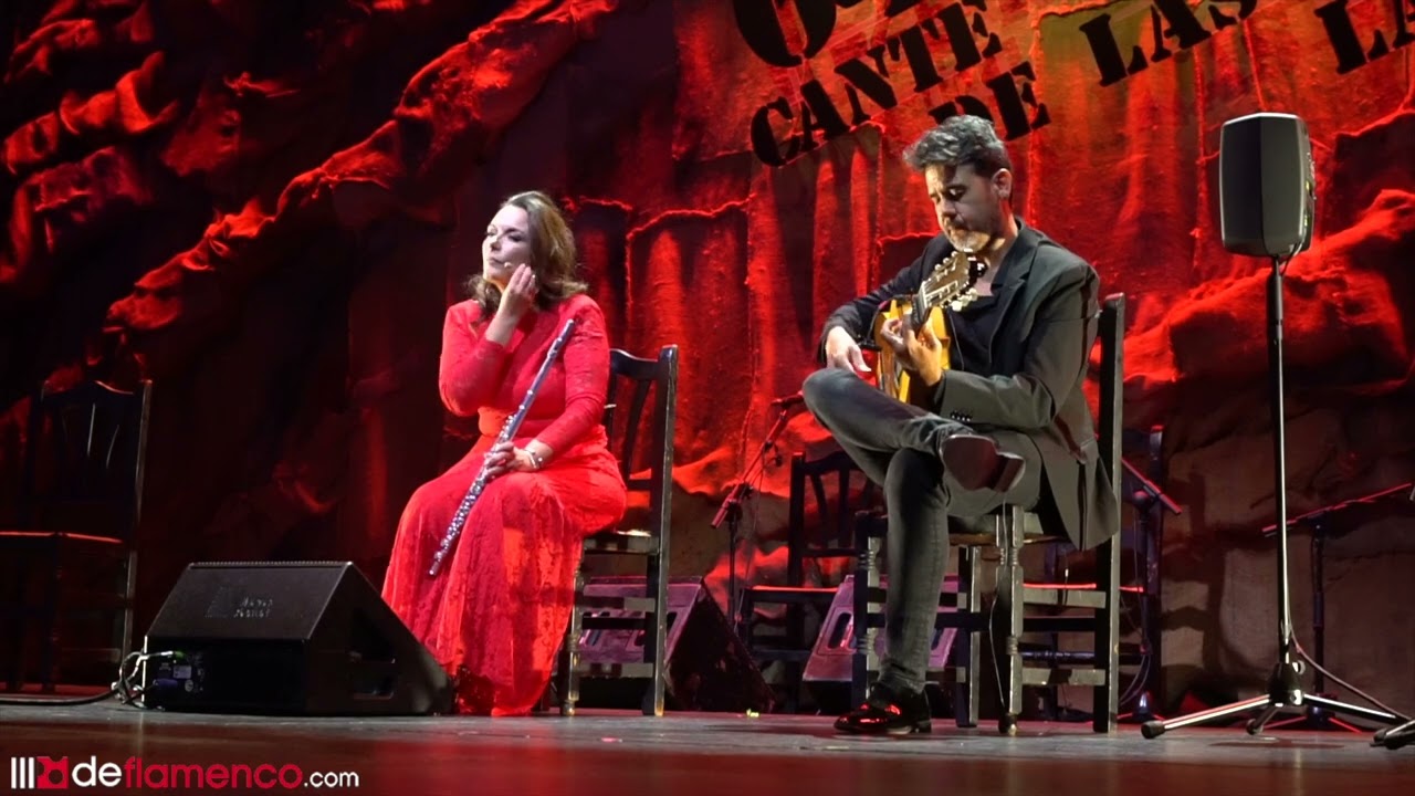 Ostalinda Suárez en las  Semifinales del Cante de las Minas