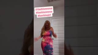 Fashionnova haul Lovable Curves Barbie Styles Pink Dresses Review and Try On