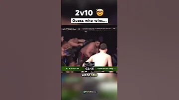 2 Pro Vs 10 Amateurs WHO WINS 