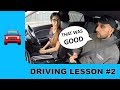 Driving On Busy Main Roads For The First Time - Driving Lesson #2