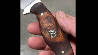 Wrapping up a custom hunting knife - The ‘307’