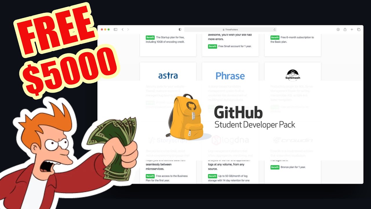 GitHub Is Giving Students Premium Tools for FREE?!? - YouTube