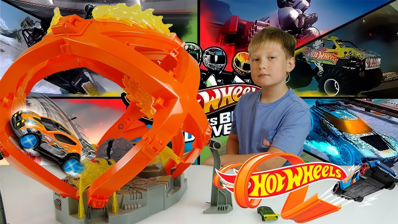 The Hot Wheels Fireball Crash Playset is an exciting playset with lots of c...