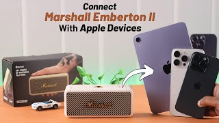 How to Pair Marshall Emberton II with iPhone! [Connect]