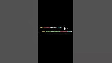 How to Copy To Clipboard in Javascript in one line code #shorts  #javascript  #es6