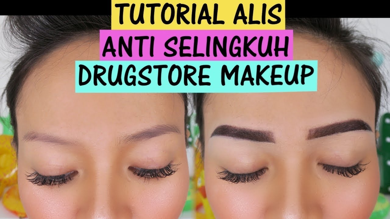 CARA BIKIN ALIS ON POINT TANPA SULAM (100% DRUGSTORE)