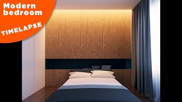 Creating a Modern Bedroom in Blender in less than 1 hour