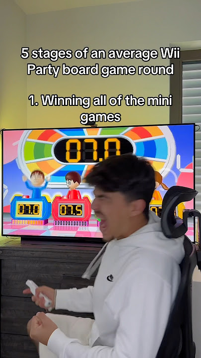 Download lagu THESE are the 4 stages of an average Wii Party experience 💯#gaming #wii #wiiparty