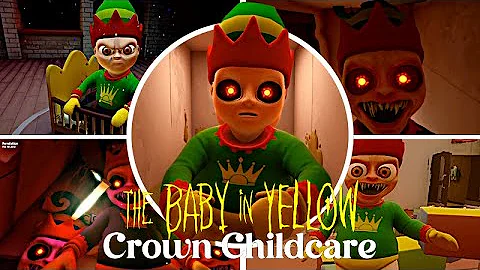 The Baby in Yellow: Crown Childcare 🎄 Christmas UPDATE - Full GAME Walkthrough & Ending (Showcase)