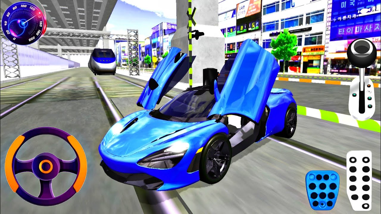 New Sport Car LaFerrari Gas Station Funny Driver 3D Driving Class 2025 Game #8 Android GamePlay