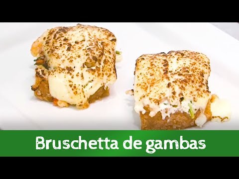 Video: Bruschetta Con Gambas