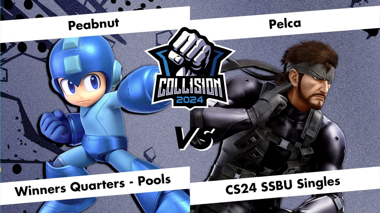 Collision 2024 Peabnut Mega Man VS Pelca Snake Ultimate Singles Collision 2024 peabnut mega man vs pelca snake ultimate singles