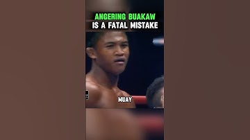 Provoking Buakaw with leg techniques is not a wise choice#boxing