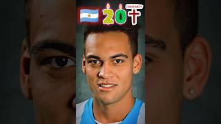 Lautaro Martínez Before And Now 2025 Ínez