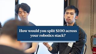 How would you split $100 across your robotics stack? Jason Ma, Co-Founder of Dyna