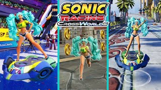 🌺 Watch Brazilian Hatsune Miku BUST a Move! Sonic Racing: CrossWorlds 4K!