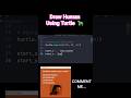 Draw Rajinikanth using Turtle 🐢  in Python #coding #programming #pythonprogramming