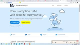Pony ORM