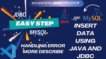 Step-by-Step: Insert data into Table using Java and JDBC in VS Code & also from MySQL Shell