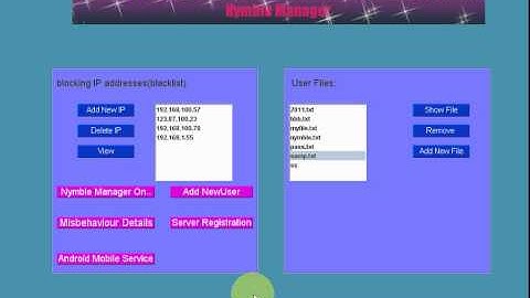 Nymble Blocking Misbehaving Users in Anonymizing Networks-PASS IEEE 2011 Projects