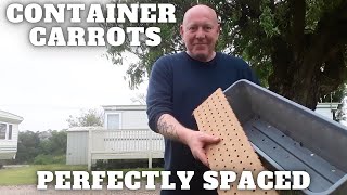 Grow Container Carrots Perfectly Spaced by  Ivans Gardening Allotment UK  2,207 views 1 day ago 8 minutes, 8 seconds
