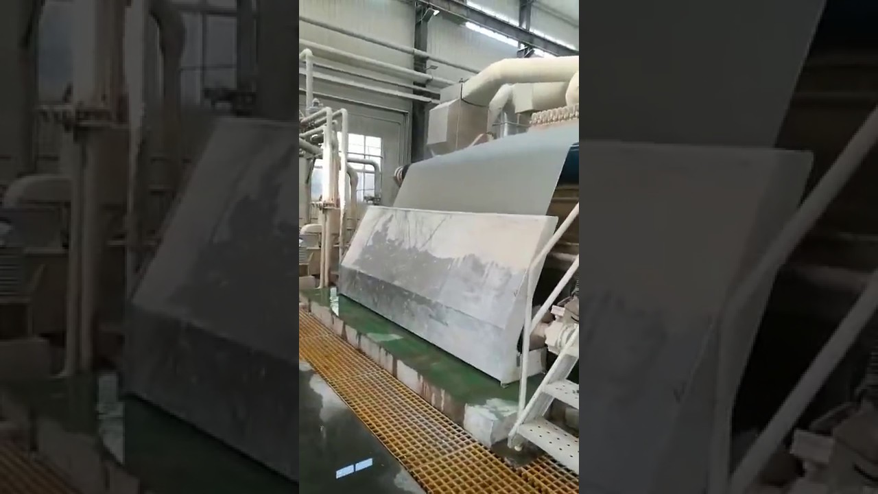 High Speed Tissue Paper Machine Working Details in Paper Mill YouTube