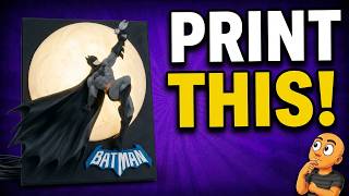 I 3D Printed This Incredible Batman Feature Lamp Weekend Project