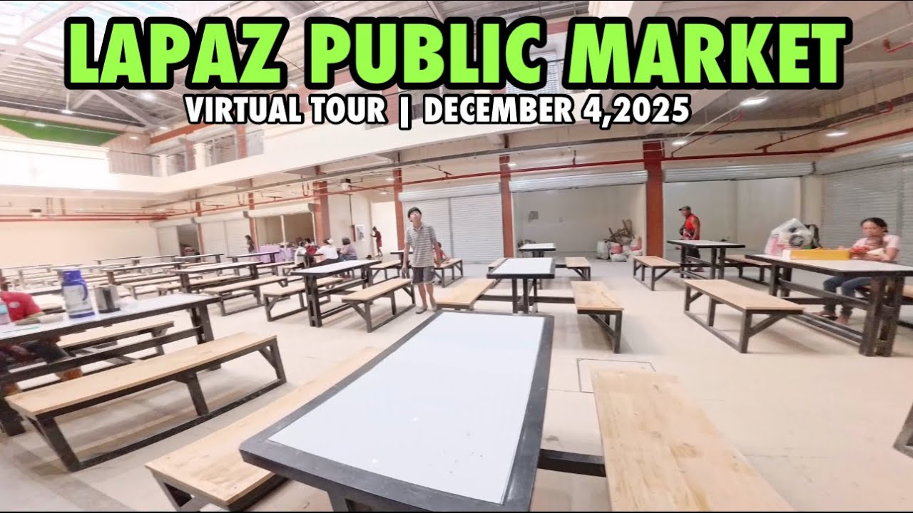 Lapaz Public Market Virtual Tour | Sinira na ang Temporary Stalls - December 24,2025 #iloilocity