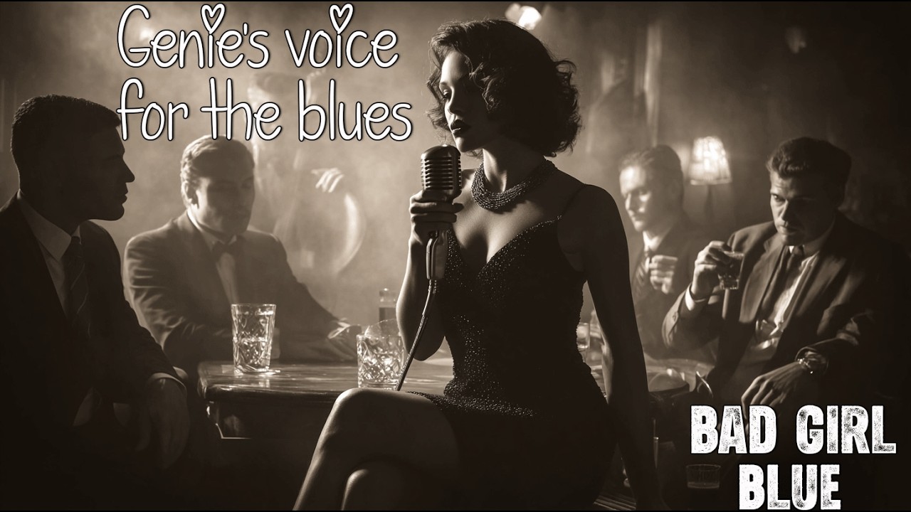 Bad Girl Slow Blues | Smoky Female Delta Blues (1950s Mood)