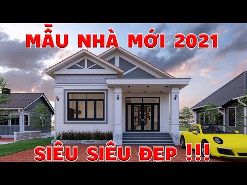 Video Mẫu nhà cấp 4 mái thái siêu đẹp.Mẫu mới nhất năm 2021 - youtube