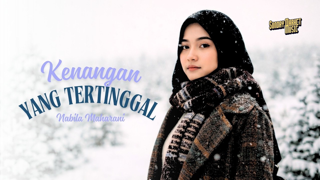 Kenangan Yang Tertinggal -  Nabila Maharani - City Pop 80's Version (Lyric Video)