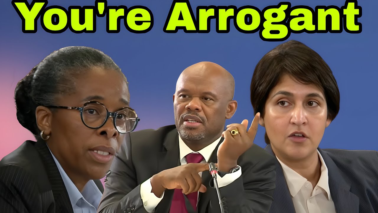 General Sibiya loses his cool at Adv Hassim & Commissioner Baloyi.