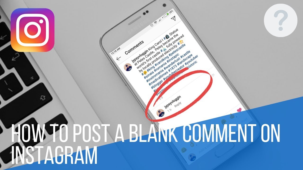 How To Post A Blank Comment On Instagram  →  ⠀⠀⠀⠀⠀⠀⠀⠀⠀⠀⠀⠀←