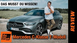 Mercedes C-Klasse T-Modell (2021) So viel kann der Mittelklasse-Kombi!  Fahrbericht | Review | Test - YouTube