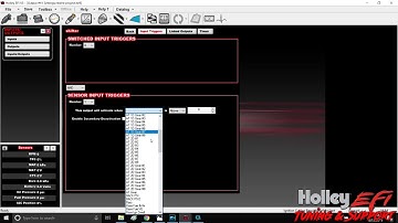 air shifter install on Holley Efi