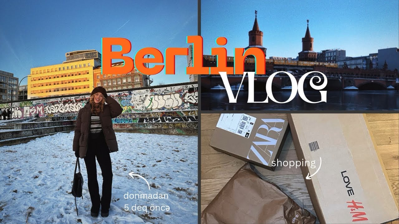 Berlin Günlükləri: çoxlu söhbət və qış endirimi Zara alış-verişim 😄🤍🛒